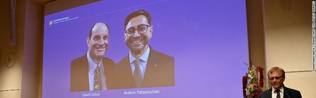 Nobeli meditsiinipreemia läks temperatuuri- ja puutetaju aluse avastajatele​