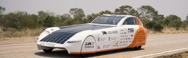 Ootamatu olukord - Eesti päikeseauto tiim ja konkurendid langesid MM-i võistlusest välja