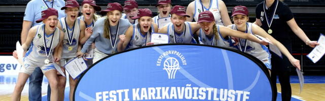 Rapla Korvpallikooli U16 neiud võitsid karikafinaali!