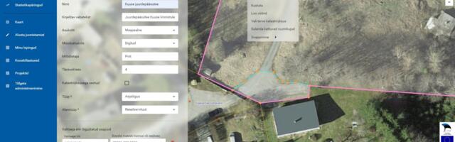 Maa-amet avas uue katastri e-teenuse maatüki kasutusõiguste märkimiseks