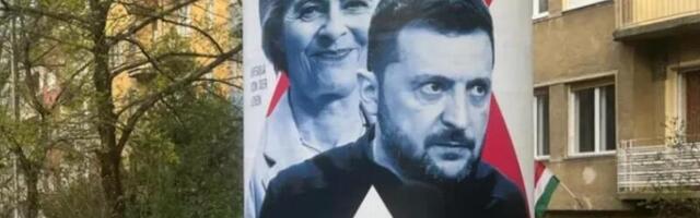 FOTO | Ukraina ELiga ühinemise referendumi kampaania Ungaris_ „Ärme lase, et meie peade kohal otsustatakse!“ 