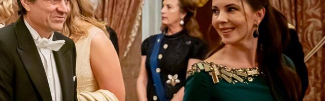 FOTOD | Ly Jürgenson ja tema Soome vutilegendist abikaasa väisasid Hollandi kuningapalees toimunud õhtusööki