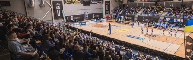 Tartu Ülikooli võrkpallinaiskond kindlustas koha Balti liiga poolfinaalis