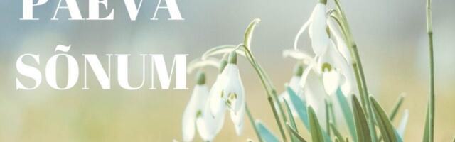 Päeva Sõnum: Esmaspäev 11 mai 2026