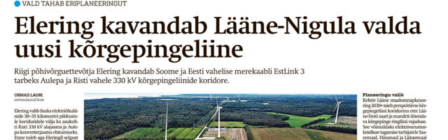 Lääne Elu paberleht laupäeval, 16. märtsil