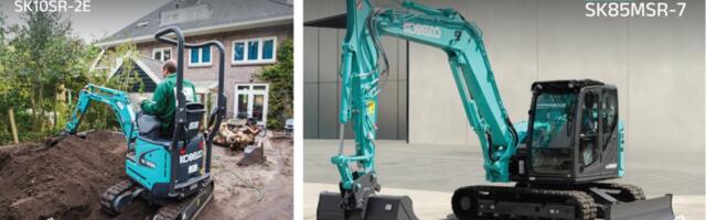 Uued Kobelco miniekskavaatorid on kohal
