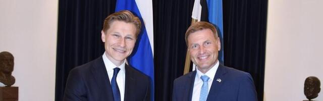„Avanenud on uued võimalused.“ Kaitseminister Pevkur arutas Soome ametivennaga koostöö tugevdamist