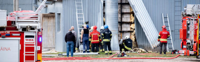 Kärdlas süttis katlamaja