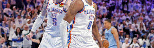 Oklahoma City võitis avamängu suisa 51 punktiga