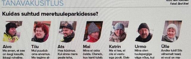 KÜSITLUS | Kuidas suhtud meretuuleparkidesse?