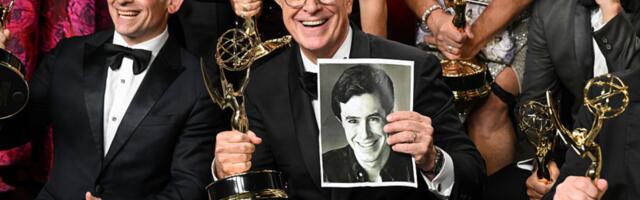 Why Stephen Colbert got a standing ovation at the Emmy Awards