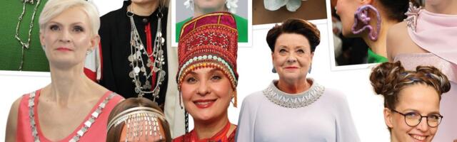 ÜLEVAADE | Ehted, mis jutustavad lugu. Presidendi vastuvõtu külalised näitasid põhjamaist sära ja rahvuslikke motiive