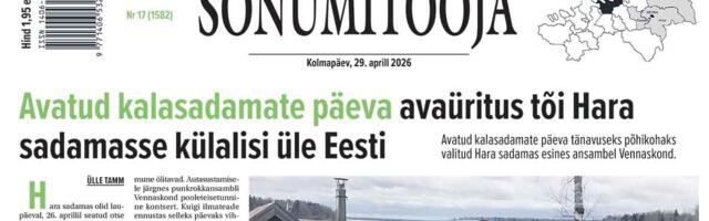 Sõnumitoojas 29. aprillil