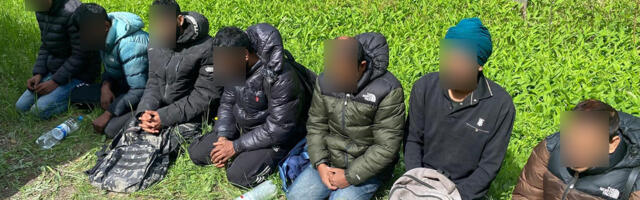 Lätis avastati grupp migrante kaugel piirist