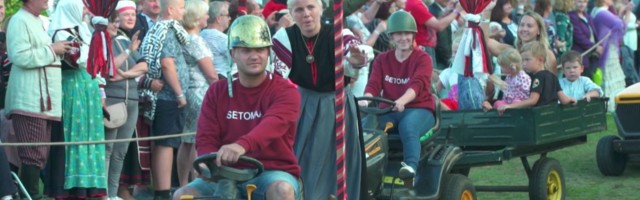 Reporter: Seto Kuningriigi päev tõi uue ülemsootska, kõvasti tantsu ja kireva kohaliku sõjaväe paraadi