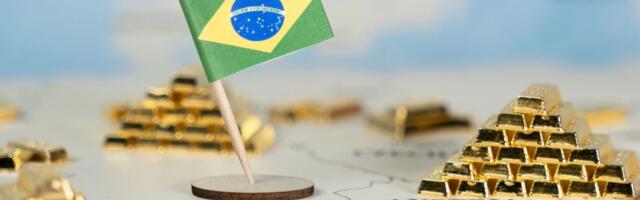 Brasiilia keskpank on hakanud massiliselt kulda ostma