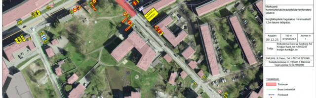 Tartu LV: Pikk tänav suletakse esmaspäevast läbivale liiklusele