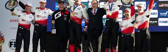 Toyota teenis kodurallil nelikvõidu, Evans suurendas MM-sarja edu