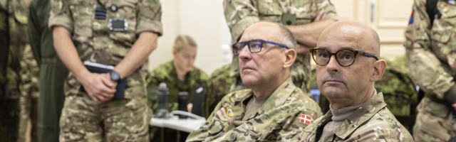 NATO Kirdekorpuse ülema asetäitja väisas õppust Decisive Lancer 2021