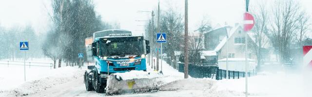 Lumekoristus käib Tartus tuisuga võidu, linlastel palutakse arvestada keeruliste ilmaoludega