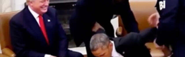 Trump avaldas video, kuidas Obama võetakse kinni