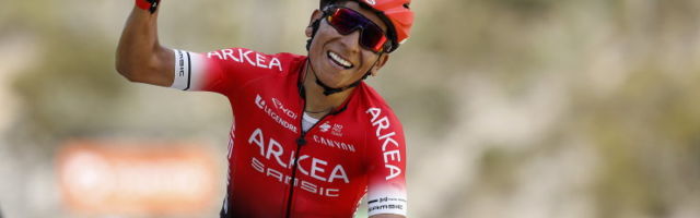 Jalgrattatäht Nairo Quintana jäi treeningul auto alla