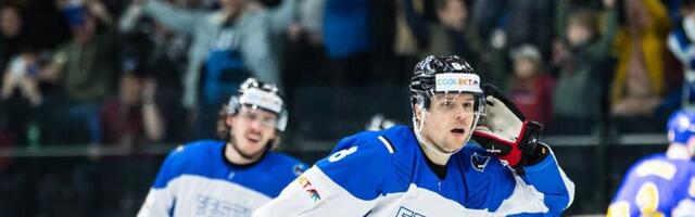 VÄRAVAD | Eesti jäähokikoondis sai MM-il raske võidu ja kindlustas esimesse divisjoni püsimajäämise