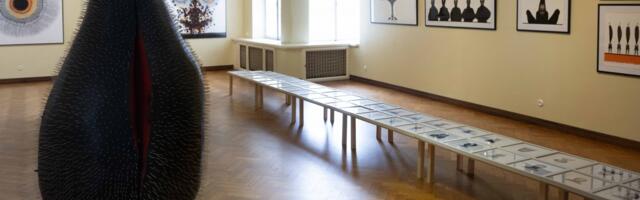 Riigikogus avatakse Urmas Viigi kunstinäitus „Megalilled ja tribaalrebased“