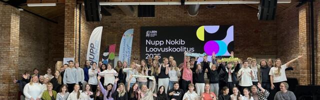 Nupp Nokib Loovuskoolitus käivitas Valgamaa noorte ettevõtlushooaja