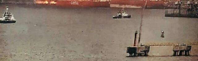 VIDEO JA KAARDID | Ust-Luga sadam põleb siiani. Eesti külje all asuv sihtmärk on Ukraina droonidele selge ahvatlus