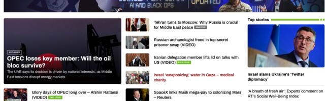 Eestlased saavad taas RT-d ja Sputnikku lugeda