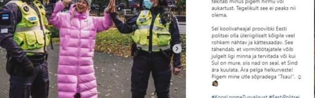 Värbamisturunduskonkursi 1. koht: instastaar Victoria Villig aitas murda müüti tõsisest politseist