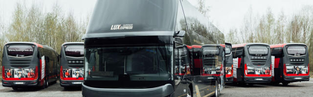 Lux Express toob Tallinn–Tartu liinile kahekordsed bussid