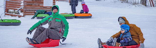 Lumi tõi inimesed talverõõme nautima