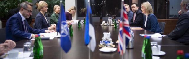 Välisminister Eva-Maria Liimets kohtus Tallinnas Ühendkuningriigi välisministri Elizabeth Trussiga