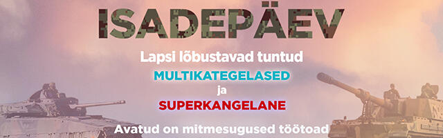 Tule tähista meiega isadepäeva