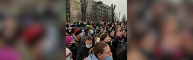 VIDEO | Moskvas avaldati meelt Aleksei Navalnõi toetuseks