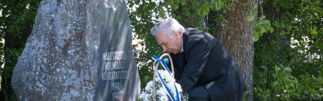 GALERII > Küüditamise mälestushetkel viibis vaid kaks inimest