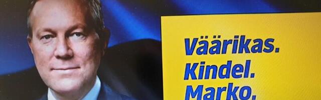 Eurovalimiste ebaväärikaim reklaam on see, mis nimetab Marko Mihkelsoni väärikaks