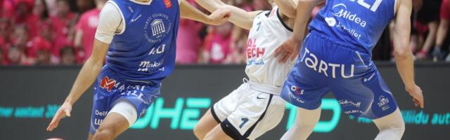 OTSE DELFI TV-s | Tartu haaras ülikooliderbis enne neljandat veerandit eduseisu