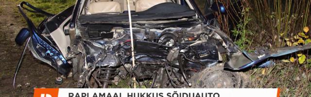 Reporter: Raplamaa liiklusõnnetuses hukkunul oli turvavöö lahti