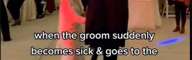 Pruut läks pulma triikimislauaga, sest peigmees oli liiga haige