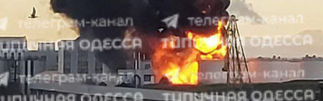 VIDEO: Venemaa ründas Ukraina sadamalinna, puhkes suur tulekahju