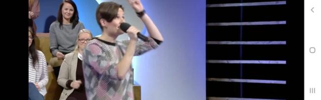 AJAPEEGEL: Viimsi Gümnaasiumi õpetaja Reesi Kuslap räppis „Suud puhtaks“ saates