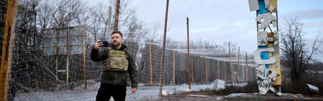 Sõja 1420. päev: Ukraina sõdurid heiskasid Kupjanski linnavalitsusele riigilipu