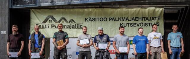 Palkmajaehitajate mõõduvõtu võitis rekordajaga Madis Jaaska