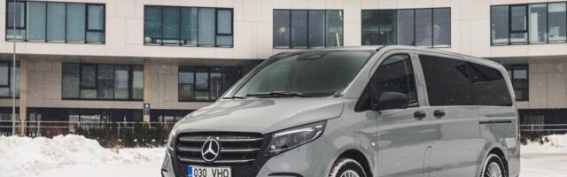 Mercedes-Benz Vito Tourer ühendab mahtuniversaali ruumikuse ja luksusauto mugavuse