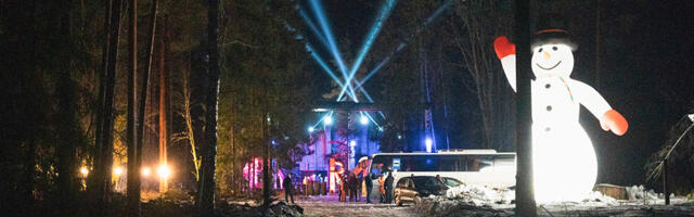 Valgamaa raketibaasis on avatud jõulumaa