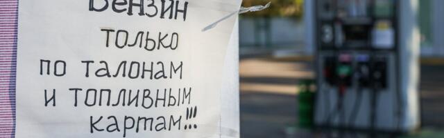 Bensiinikriis, naftatulu vähenemine ja ebareaalne eelarve. Sõda tapab Venemaa majandust