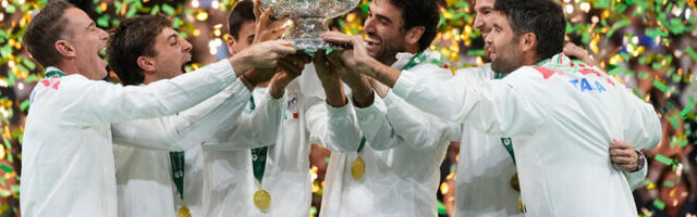 Itaalia kaitses taas Davise karikat